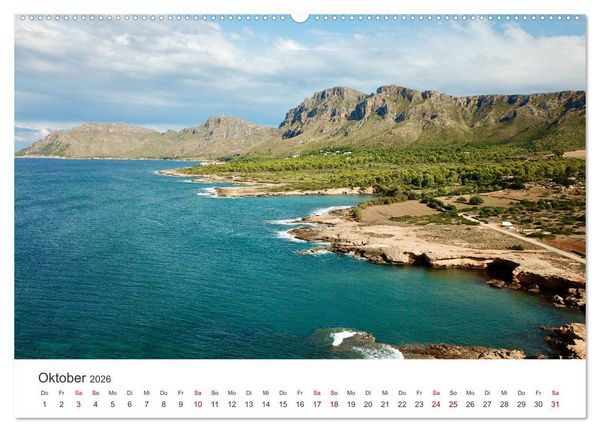 Produktbild: Mallorca - Eine traumhafte Reise nach Spanien. (Wandkalender 2026 DIN A2 quer), CALVENDO Monatskalender