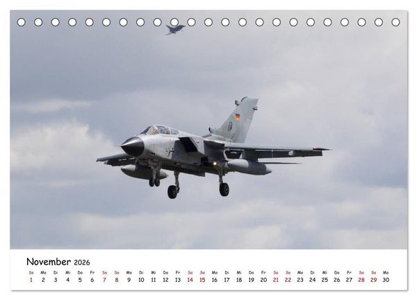 Produktbild: Milit&auml;rjets Panavia Tornado (Tischkalender 2026 DIN A5 quer), CALVENDO Monatskalender
