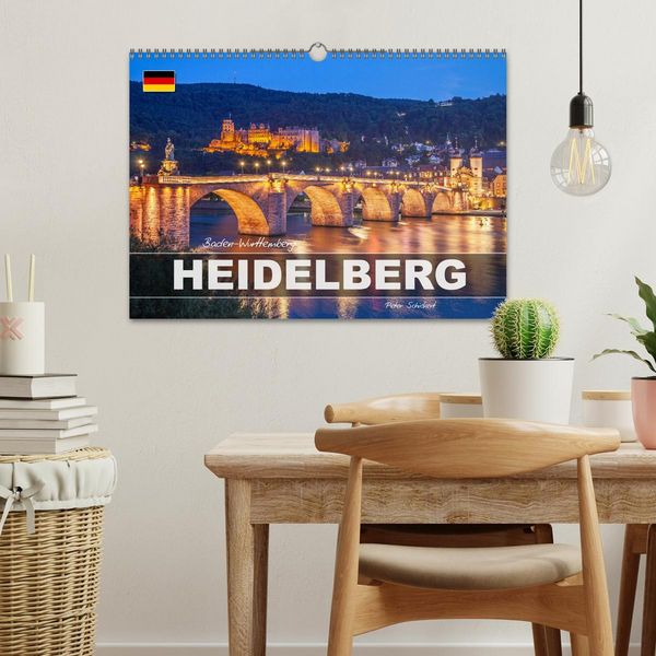 Produktbild: Baden-W&uuml;rttemberg - Heidelberg (Wandkalender 2027 DIN A3 quer), CALVENDO Monatskalender