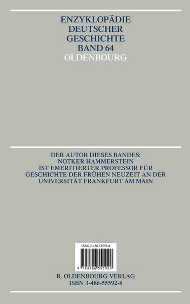 Produktbild: Bildung und Wissenschaft vom 15. bis zum 17. Jahrhundert