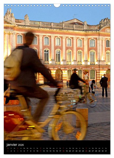 Produktbild: Collection Ville TOULOUSE (Calendrier mural 2026 DIN A3 horizontal), CALVENDO calendrier mensuel