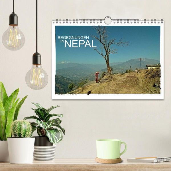 Produktbild: BEGEGNUNGEN IN NEPAL (Wandkalender 2026 DIN A4 quer), CALVENDO Monatskalender