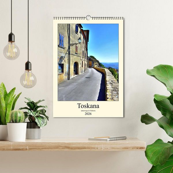 Produktbild: Toskana - Unterwegs in Volterra (Wandkalender 2026 DIN A3 hoch), CALVENDO Monatskalender