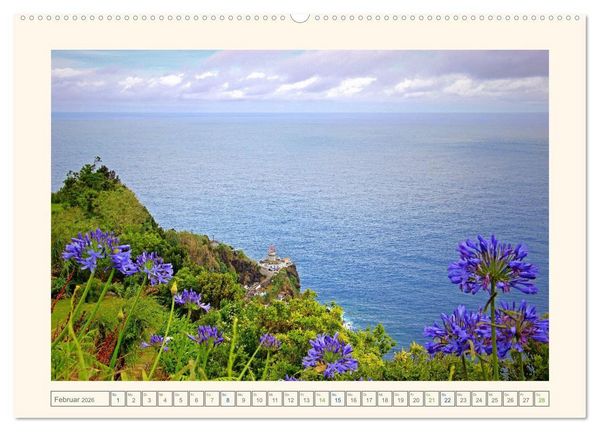 Produktbild: Archipel der Azoren im Nordatlantik (hochwertiger Premium Wandkalender 2026 DIN A2 quer), Kunstdruck in Hochglanz