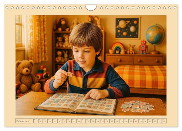 Produktbild: Hobbytr&auml;ume - Einblicke in Freizeit und Hobbys von den 50ern bis 80ern (Wandkalender 2026 DIN A4 quer), CALVENDO Monatskalender