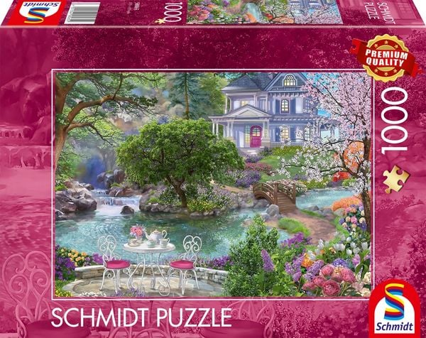 Schmidt 58065 - Stadtvilla am See, Puzzle, 1000 Teile