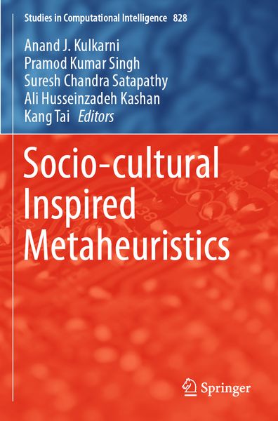 Produktbild: Socio-cultural Inspired Metaheuristics