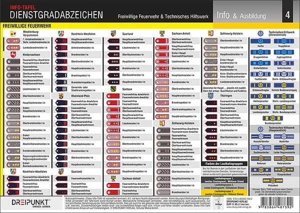 Produktbild: Dienstgradabzeichen Feuerwehr