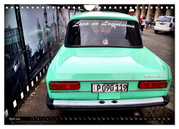 Produktbild: AUTO-LEGENDE MOSKWITSCH (Wandkalender 2026 DIN A4 quer), CALVENDO Monatskalender