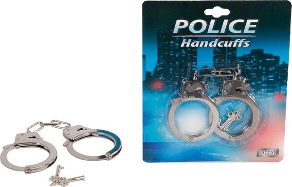 Produktbild: Handschellen Metall auf Karte