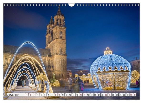 Produktbild: Magdeburg in besonderem Licht (Wandkalender 2027 DIN A3 quer), CALVENDO Monatskalender