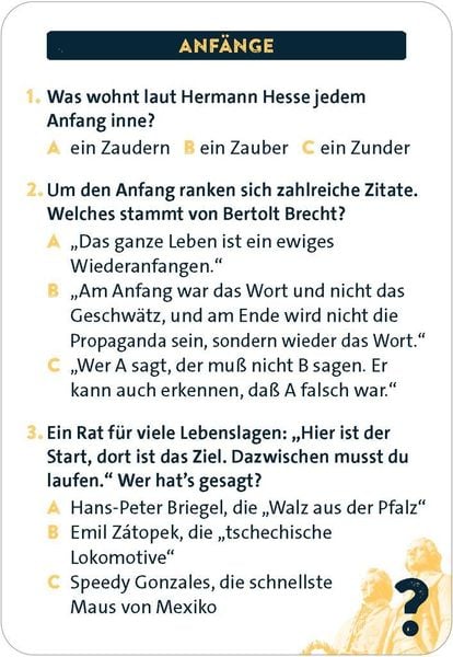 Produktbild: Classic Quiz Große Zitate