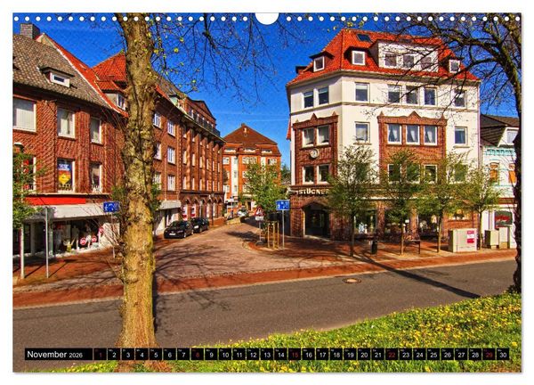 Produktbild: Stadtansichten Cuxhaven (Wandkalender 2026 DIN A3 quer), CALVENDO Monatskalender