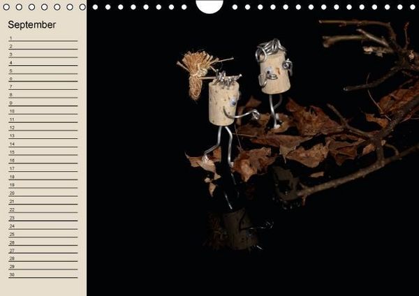 Produktbild: Bjork van Kork / Geburtstagskalender (Wandkalender immerw&auml;hrend DIN A4 quer)