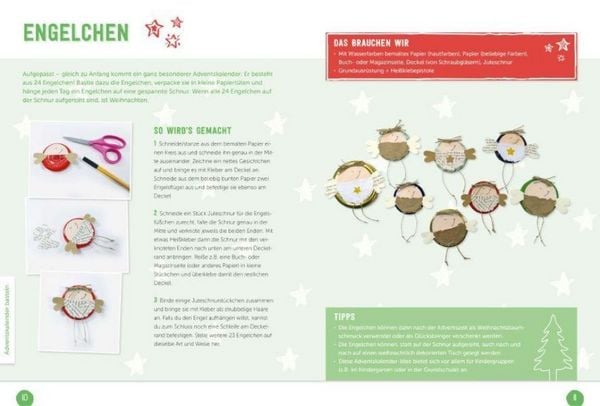 Produktbild: Bunte Weihnachtsbastelei