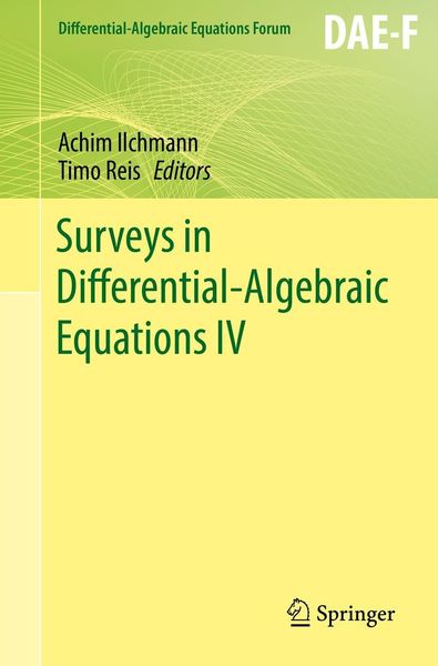 Produktbild: Surveys in Differential-Algebraic Equations IV