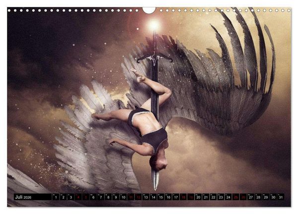 Produktbild: Pole Dance Engel (Wandkalender 2026 DIN A3 quer), CALVENDO Monatskalender