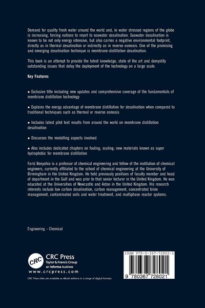 Produktbild: Membrane-Distillation in Desalination
