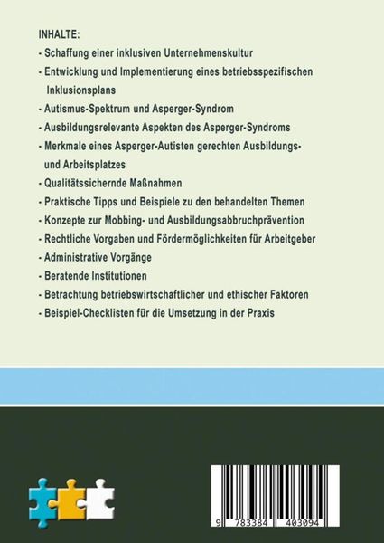 Produktbild: Asperger im Job: Ma&szlig;geschneiderte L&ouml;sungen f&uuml;r inklusive Ausbildung- und Arbeitspl&auml;tze