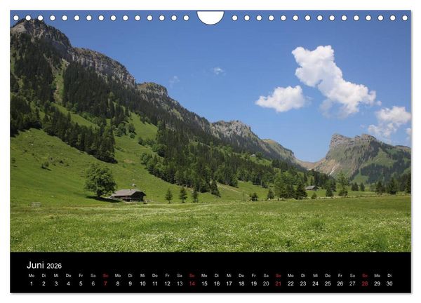 Produktbild: Berner Oberland (Wandkalender 2026 DIN A4 quer), CALVENDO Monatskalender