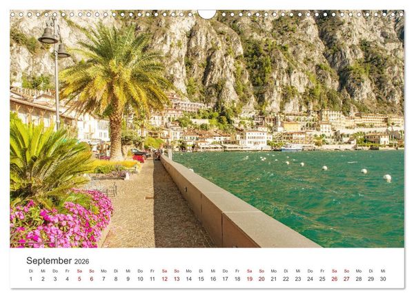Produktbild: Limone sul Garda - Traumreiseziel (Wandkalender 2026 DIN A3 quer), CALVENDO Monatskalender