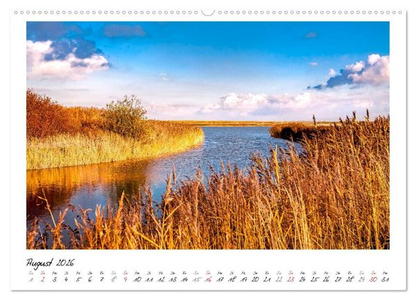 Produktbild: Fischerdorf Greetsiel (hochwertiger Premium Wandkalender 2026 DIN A2 quer), Kunstdruck in Hochglanz