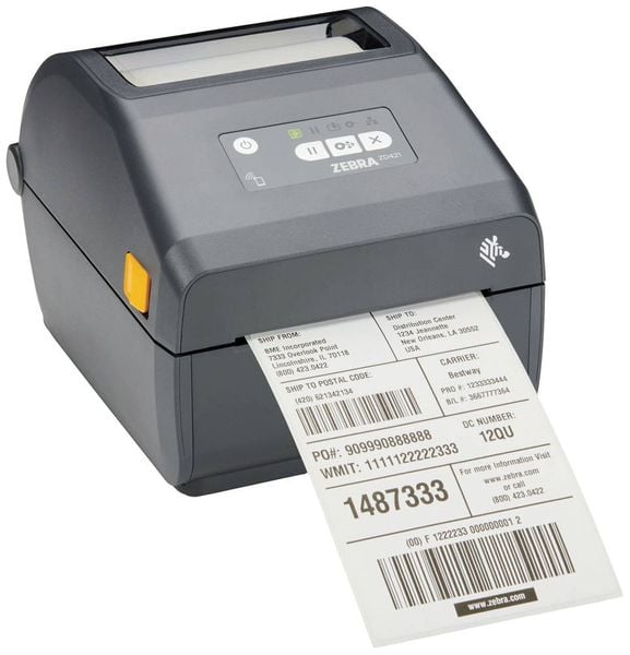 Zebra ZD421 Etiketten-Drucker Thermodirekt 203 x 203 dpi Etikettenbreite (max.): 104 mm LAN, USB