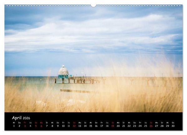 Produktbild: Ostseeregion Dar&szlig;-Zingst (Wandkalender 2026 DIN A2 quer), CALVENDO Monatskalender
