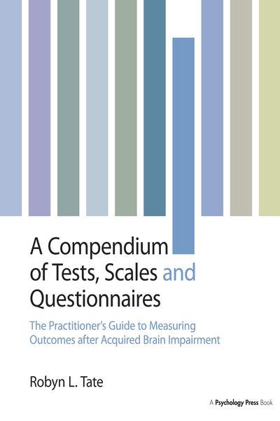 Produktbild: A Compendium of Tests, Scales and Questionnaires