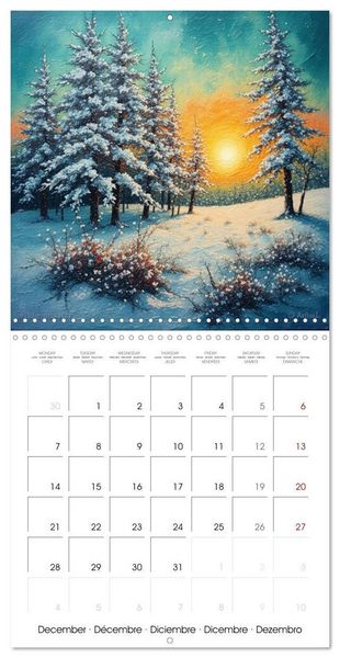 Produktbild: Sual&acute;M, S: Nature Charme Rustique (Calendrier mural carr&eacute; 20