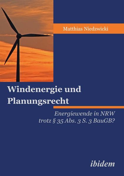 Produktbild: Windenergie und Planungsrecht