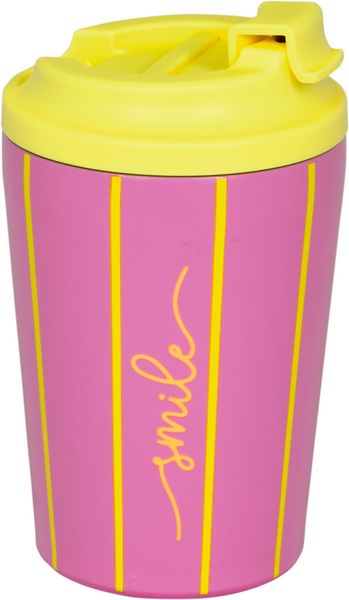Produktbild: Thermobecher / TO GO / Streifen