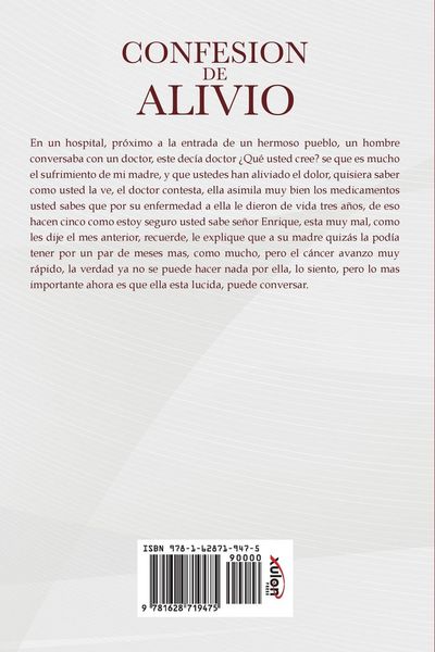 Produktbild: Confesion de Alivio