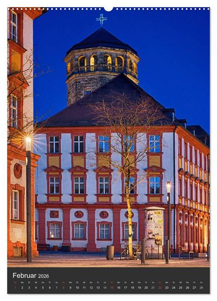 Produktbild: Bayreuth 2026 (Wandkalender 2026 DIN A2 hoch), CALVENDO Monatskalender