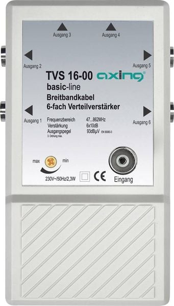 Axing TVS 16 Mehrbereichsverstärker 10 dB