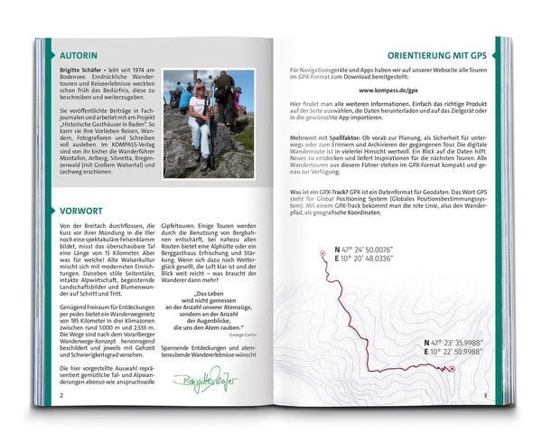 Produktbild: KOMPASS Wanderf&uuml;hrer Kleinwalsertal, 35 Touren mit Extra-Tourenkarte