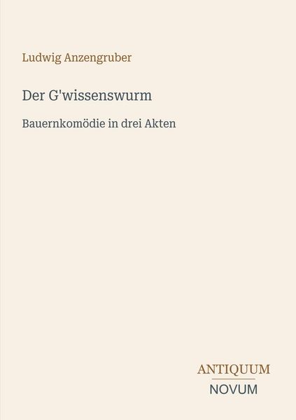 Produktbild: Der G'wissenswurm