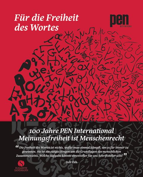 Produktbild: F&uuml;r die Freiheit des Wortes &ndash; 100 Jahre PEN International