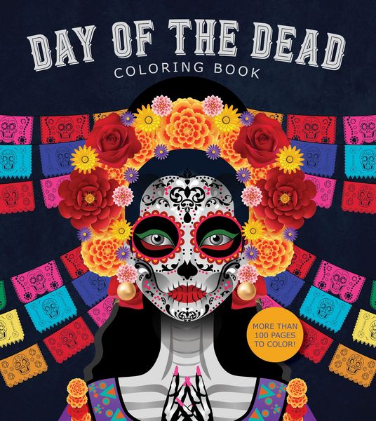 Produktbild: Day of the Dead Coloring Book