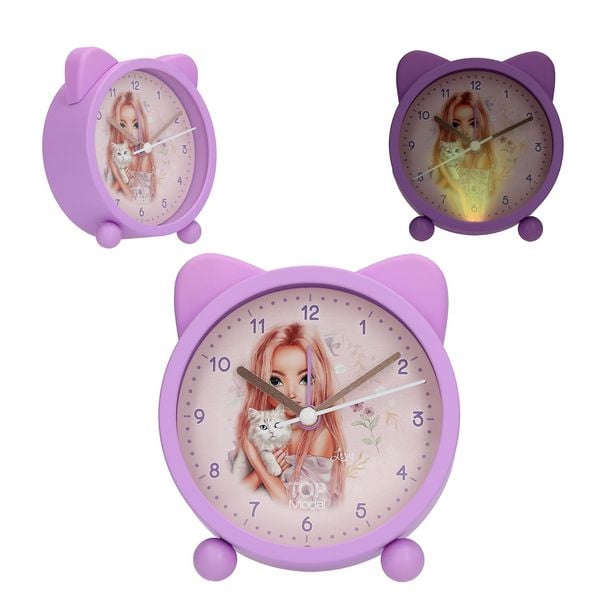Produktbild: TOPModel Wecker BLOOMING KITTY