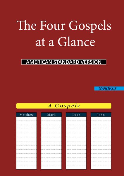 Produktbild: The Four Gospels at a Glance