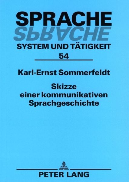 Produktbild: Skizze einer kommunikativen Sprachgeschichte