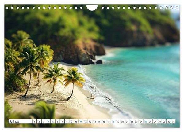 Produktbild: Die Welt in Klein (Wandkalender 2026 DIN A4 quer), CALVENDO Monatskalender