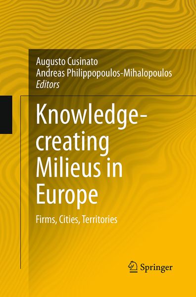 Produktbild: Knowledge-creating Milieus in Europe