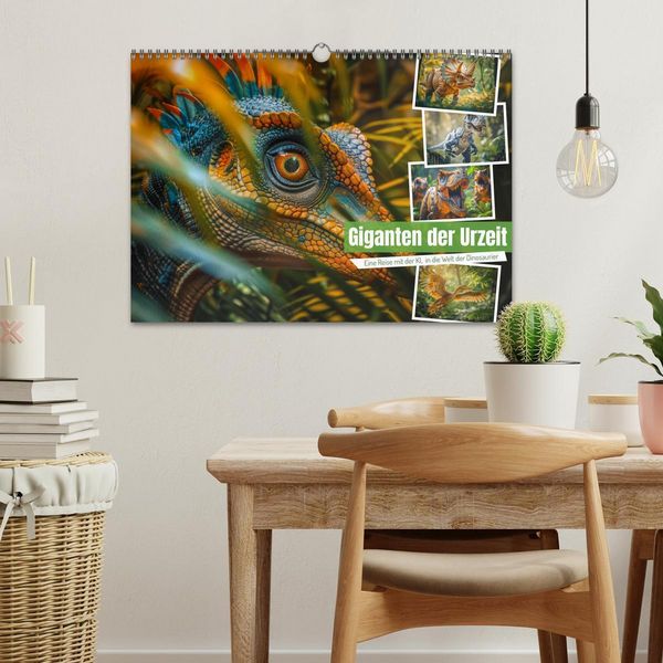 Produktbild: Giganten der Urzeit (Wandkalender 2026 DIN A3 quer), CALVENDO Monatskalender