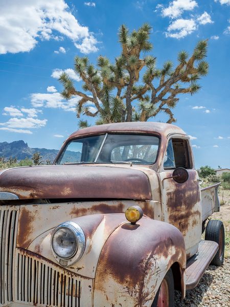Produktbild: CALVENDO Puzzle Vintage Pick up Oldtimer in Amerika 1000 Teile Lege-Gr&ouml;&szlig;e 48 x 64 cm Foto-Puzzle Bild von Joern Dudek
