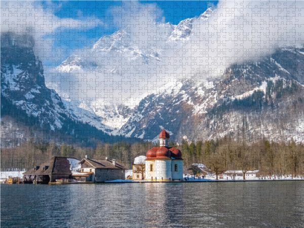 Produktbild: CALVENDO Puzzle St. Bartholom&auml; | 1000 Teile Lege-Gr&ouml;&szlig;e 64x48cm Foto-Puzzle f&uuml;r gl&uuml;ckliche Stunden