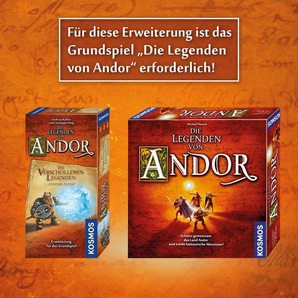 Produktbild: Andor Die verschollenen Legenden "D&uuml;stere Zeiten"