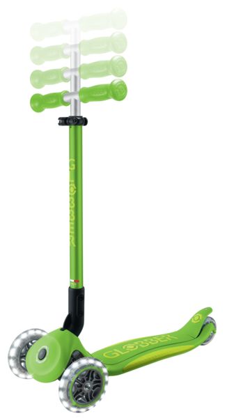 Produktbild: GLOBBER ELITE LIGHTS gr&uuml;n, mit Leuchtrollen