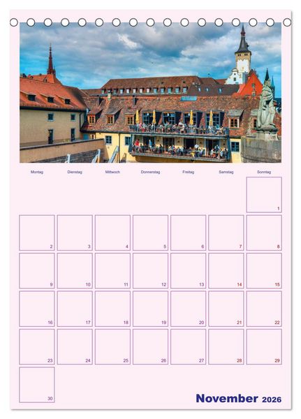 Produktbild: Rund um Bayern (Tischkalender 2026 DIN A5 hoch), CALVENDO Monatskalender